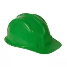 Capacete de Segurança Verde Escuro com Carneira - Novel