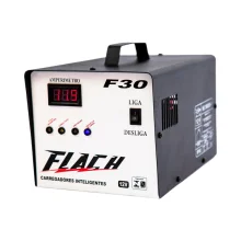 Carregador Inteligente de Bateria 12V 30A Bivolt - F30 Flach