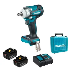 Chave de Impacto á Bateria 1/2" 18V com 2 Baterias - Makita