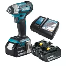 Chave de Impacto a Bateria 3/8" 18v DTW180RFE 2Bat - Makita