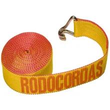 Cinta para Amarração de 7 metros x 50 mm com Gancho - Rodocordas