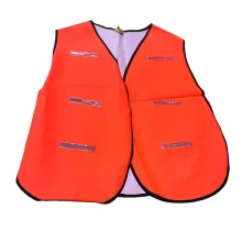 Colete Refletivo Tipo Blusão Laranja Sem Bolso Tamanho G - Maicol