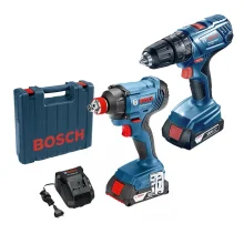 Combo Parafusadeira 18V GSB180-LI e Chave de Impacto 18V GDX180-LI - Bosch