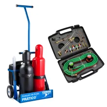 Conjunto para Soldagem e Corte PPU OX/AC - Condor