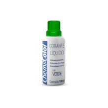 Corante Liquido Verde 50ml - Chemicolor