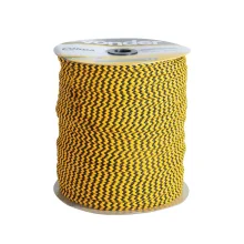 Corda Sinalizadora 12 mm Amarelo com Preto 150 Metros Vonder