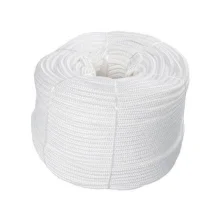 Corda Trançada 12 mm Pet Branco - Rodocordas