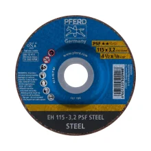 Disco de Corte 4.1/2" x 1/8" x 7/8" PSF STEELOX - Pferd