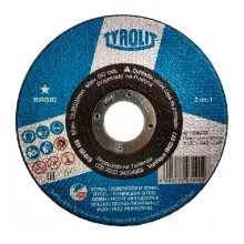 Disco de Corte 4.1/2 x 3/64 x 7/8" Basic - Tyrolit