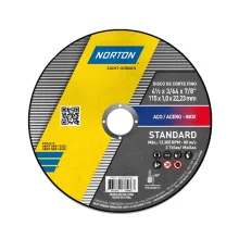 Disco de Corte 4.1/2" x 3/64" x 7/8" Standard - Norton