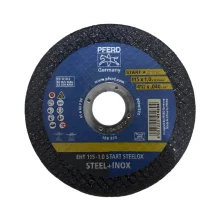 Disco de Corte 4.1/2" x 3/64" x 7/8" START STEELOX - Pferd