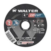 Disco de Corte 7 x 1/16 x 7/8" Zipcut - Walter