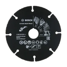 Disco de Corte Multimaterial 125 x 22 mm - Bosch
