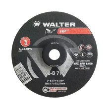 Disco de Desbaste 7" x 1/4" x 7/8" 08B710 - Walter