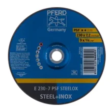 Disco de Desbaste 9 x 1/4 x 7/8" A24 - Pferd