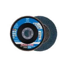 Disco Flap 4.1/2" x 7/8" G40 Fibra SG-Power - Pferd