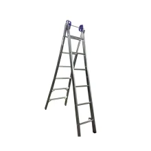 Escada Extensiva de Alumínio com 6 Degraus  - Real Escada