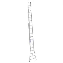 Escada Multifunções Tripla 3 x 6 Degraus - Alulev