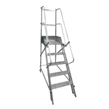 Escada Plataforma 4 Degraus Trepadeira 1,25 Metros Escaleve