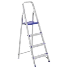 Escada Residencial de Alumínio com 4 Degraus - Real Escada