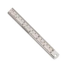 Escala de Aço Inox 150mm - Digimess