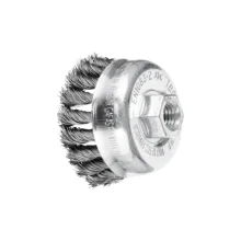 Escova Copo com Rosca em Aço Carbono 2.1/2 M14 TBG - Pferd