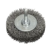 Escova de Aço Circular 3" x 3/8" com Cerdas Onduladas - Bosch