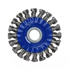 Escova Trançada de Aço Carbono 4.1/2" x 7/8" - Inebras