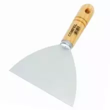 Espátula de Aço 12cm com Cabo de Madeira - Compel