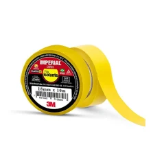Fita Isolante Amarelo 18 mm x 10 metros - 3M