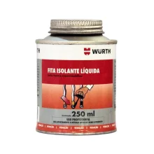 Fita Isolante Líquida Preta 250ml - Wurth