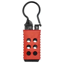 Garra de Bloqueio Vermelho 44mm gancho 4/6mm GP64A - Tagout
