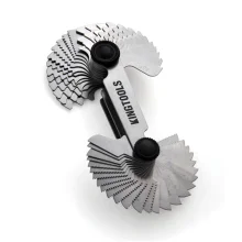 Jogo de Calibre de Rosca 0,25 a 6 mm com 52 Lâminas - 600.072 Kingtools