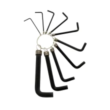 Jogo de Chave Allen 1,5 a 10 mm com 10 peças - Brasfort