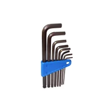 Jogo de Chave Allen Abaulada 3/64"-5/32" com 8 Peças Gedore