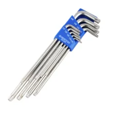 Jogo de Chave Torx L T10-T50 9 Peças Curta - Kingtony