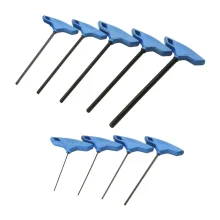 Jogo de Chaves Allen com Cabo em T 2 a 10mm com 9 Peças - Gedore