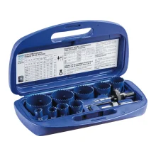 Jogo de Serra Copo Aço Rápido 19-64 mm com 15 Peças - Pferd