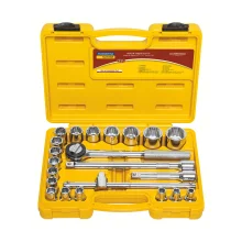Jogo Soquete Estriado 8-32 mm Enc 1/2" 22 Peças - Tramontina
