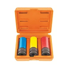 Jogo Soquetes de Impacto Encaixe 1/2" 3 Peças - Tramontina