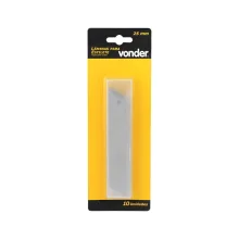 Lâmina para Estilete 25 mm com 10 peças - Vonder