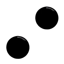 Lente Redonda Tonalidade 6 de 50 mm para Óculos Maçariqueiro - Brasfort