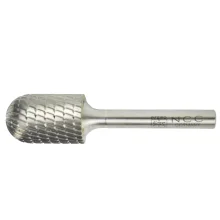 Lima Rotativa Cilíndrica Arredondada 16 x 25 mm Haste 6 mm MX NCC - Pferd