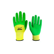 Luva Nitrilon com Dorso e Punho Verde Tamanho M - Volk