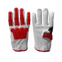 Luva Vaqueta Anti-impacto Tamanho 10 - Safety