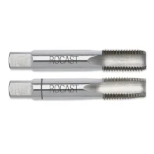 Macho Rosca M 22 x 2,50 MB Aço Rápido com 2 Peças - Rocast