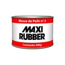 Massa para Polimento Branca 490 Gramas - Maxirubber