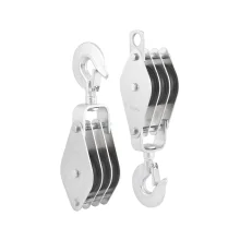 Moitão Cadernal 80 mm com 3 Roldanas - Vonder