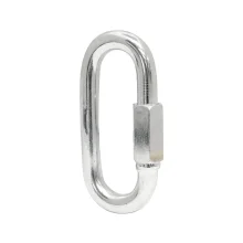 Mosquetão Oval Fechado com Rosca de 1/4" - Vonder