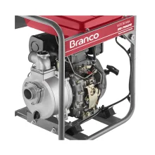 Motobomba à Diesel Centrífuga 5CV Partida Elétrica BD710E - Branco